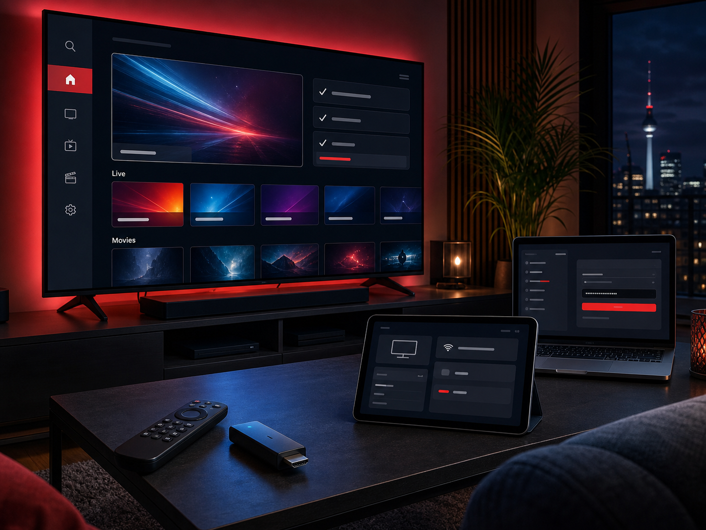 IPTV auf Smart TV einrichten mit M3U Playlist und Xtream Codes für Deutschland 2026
