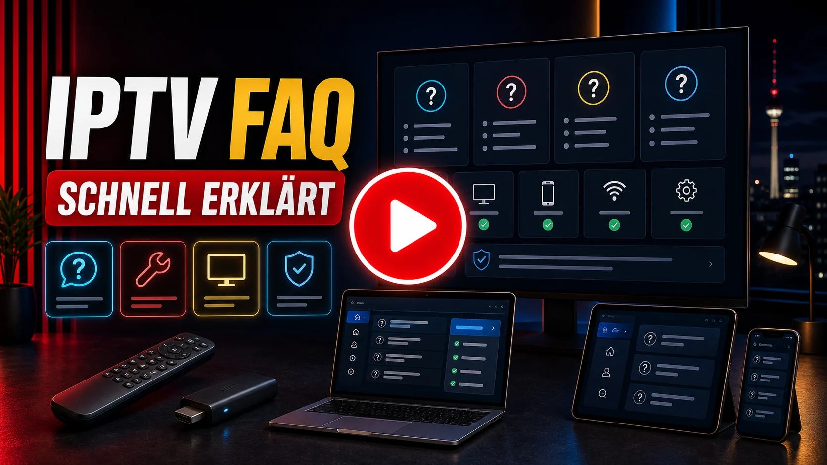 Video Häufige Fragen zu IPTV Deutschland 2026