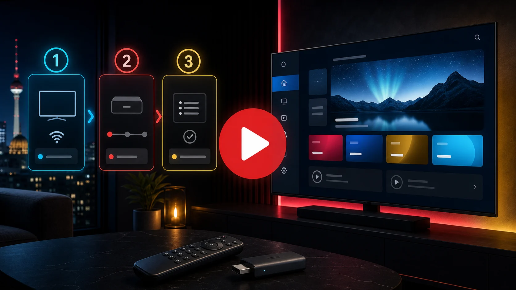 Video-Anleitung IPTV auf Smart TV einrichten
